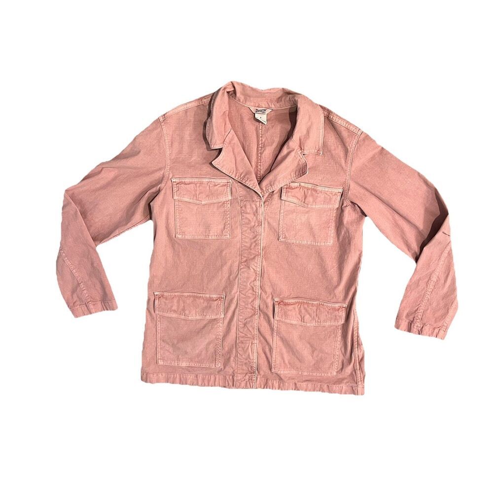 Duluth Trading Women’s Utility Jacket Small Rip Stop Pink